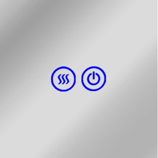 Luminosity Back Lit Dodecagon Touchscreen Led Mirror, 32" Wide