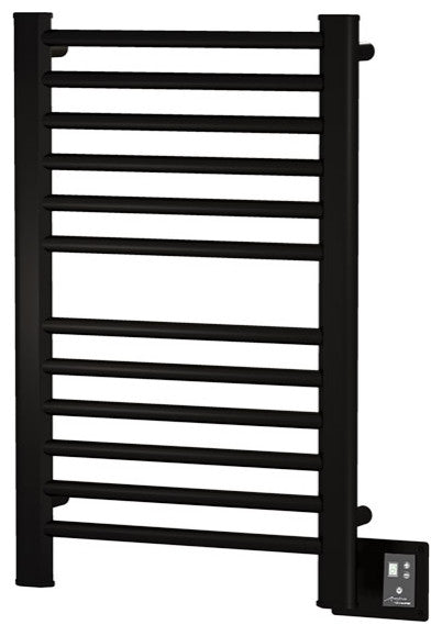 Amba Sirio Wall Mounted Hardwired Towel Warmer, Brushed