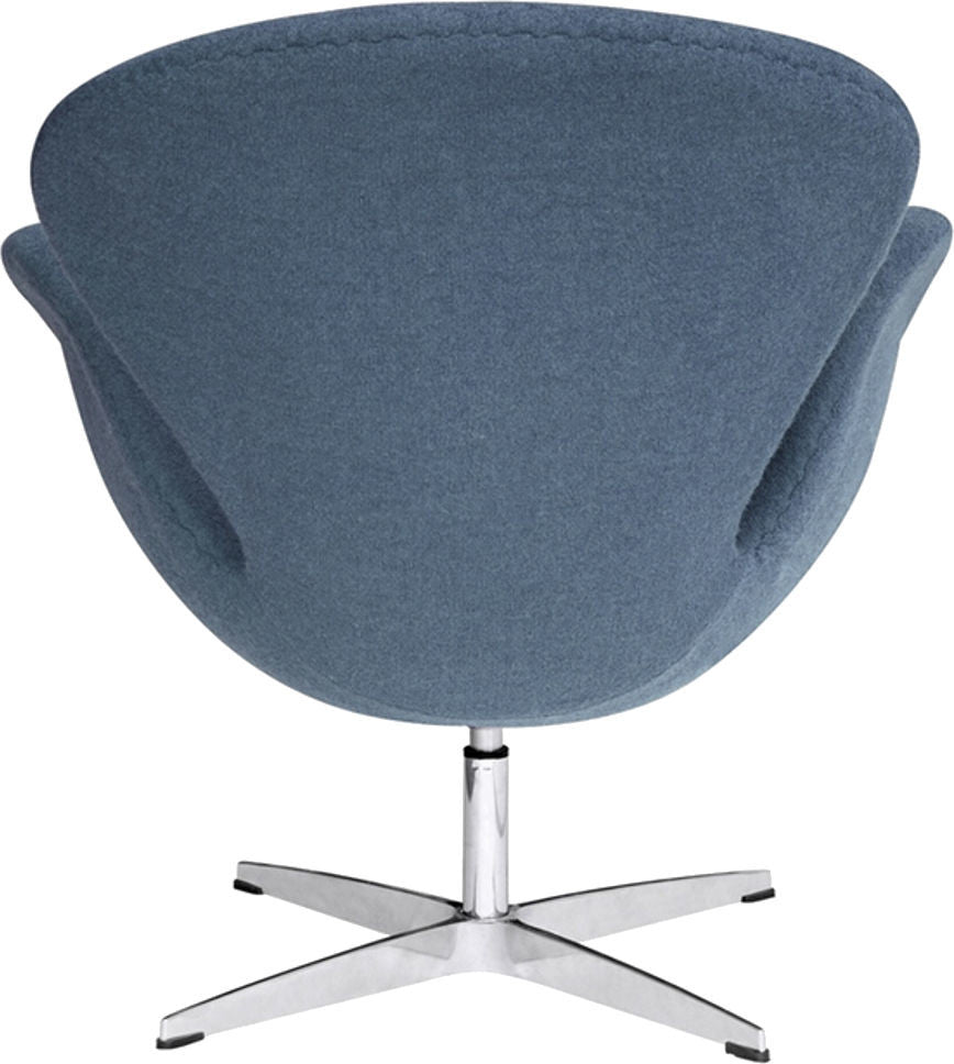 Modern Classics Swan Chair Fabric, Dark Gray