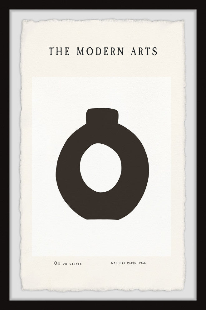 "The Modern Arts" Framed Painting Print, 12x18