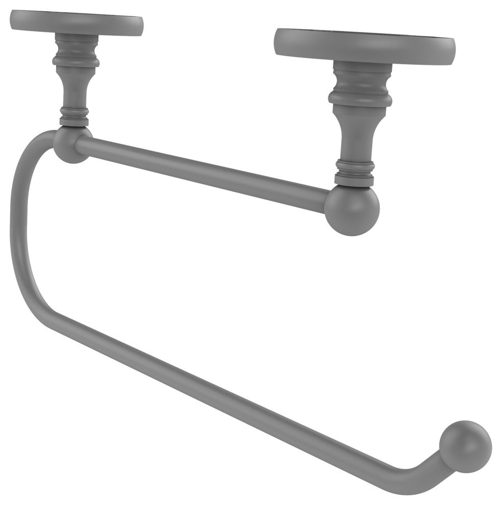 Skyline Under Cabinet Paper Towel Holder, Matte Gray
