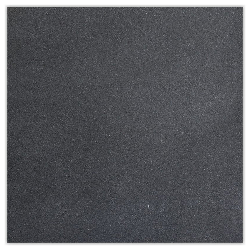 Absolute Black Honed 18x18 Granite Tile