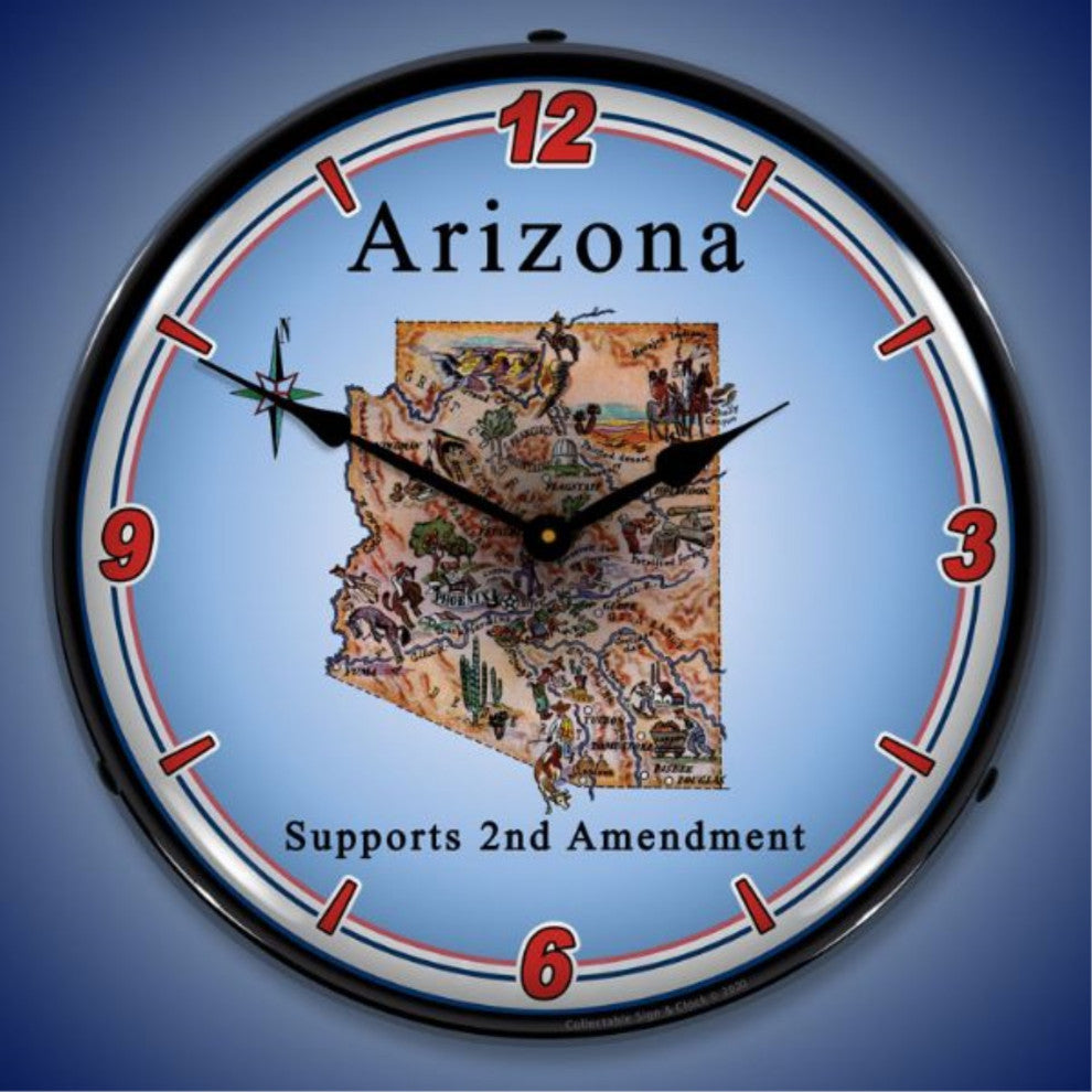 N20031026 Arizona Supports the 2nd Amendment Clock