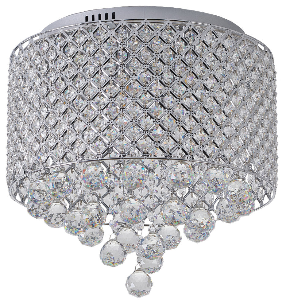 Flush Mount, Chrome