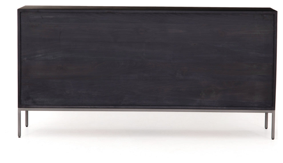 Trey 7 Drawer Dresser-Black Wash Poplar