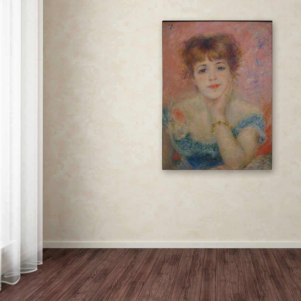 Renoir 'Actree Jeane Samary' Canvas Art, 24 x 18