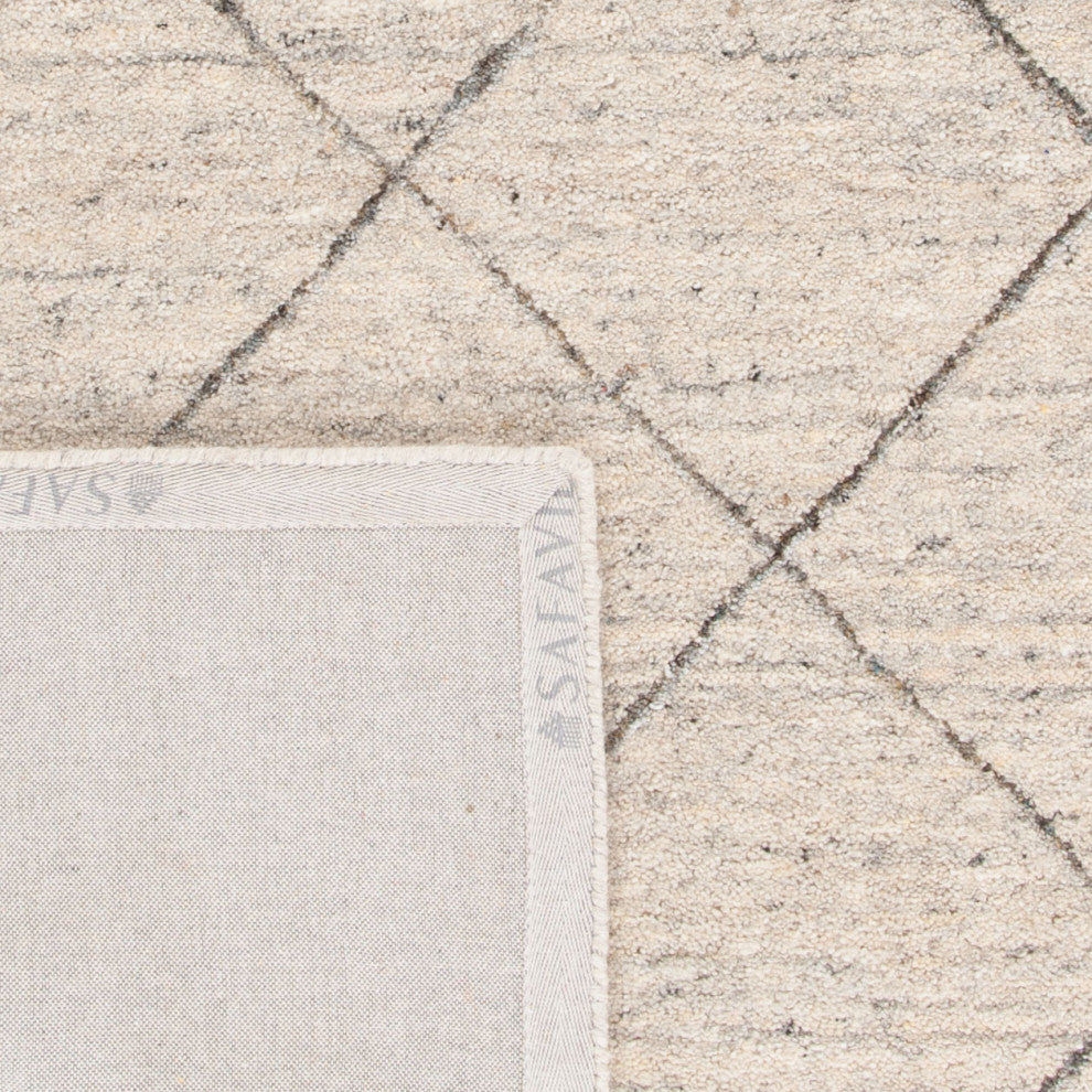 Safavieh Micro-Loop Collection HIM423A Rug, Ivory, 8' X 10'