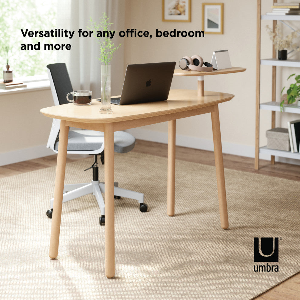 Umbra Swivo Desk Natural