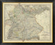 "Southwestern Germany, 1861"  by Alexander Keith Johnston, 40x33"