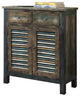 Console Table With 2 Storage Drawers, Antique Oak