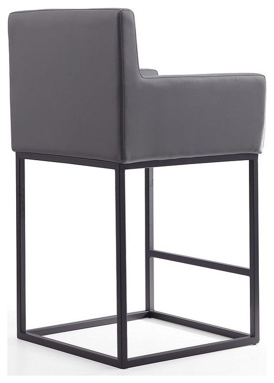 Manhattan Comfort Ambassador Counter Stool, Set of 3