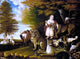 Edward Hicks Peaceable Kingdom, 21"x28" Wall Decal