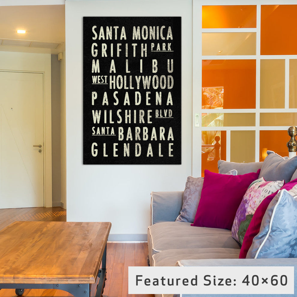 "LA Gallery" by Erin Clark, 40x26x1.5"