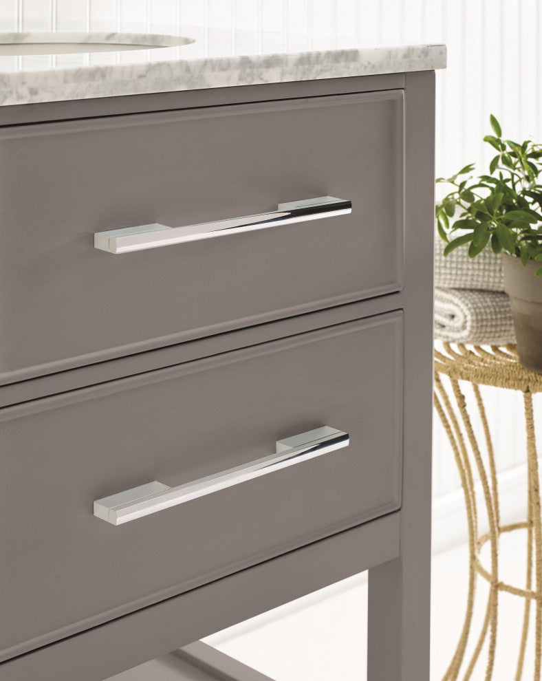 Separa 8 in (203 mm) Center-to-Center Polished Chrome Cabinet Pull