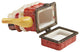 Crandall Porcelain Christmas Themed Decorative Box, White/Multi