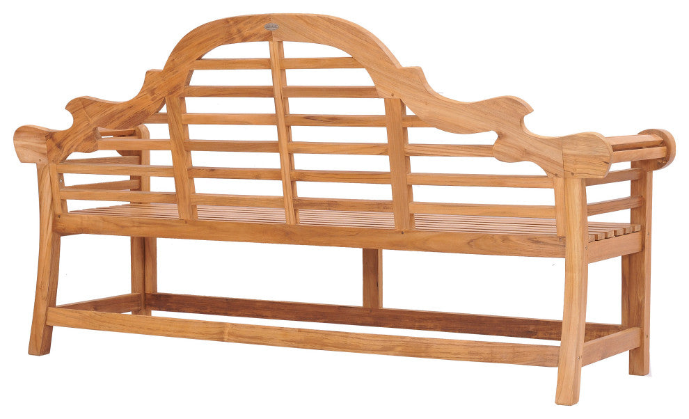 Teak Wood Lutyens Outdoor Triple Bench