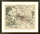 "Environs Paris, 1883" Framed Digital Print by Letts Son and Co., 46x40"