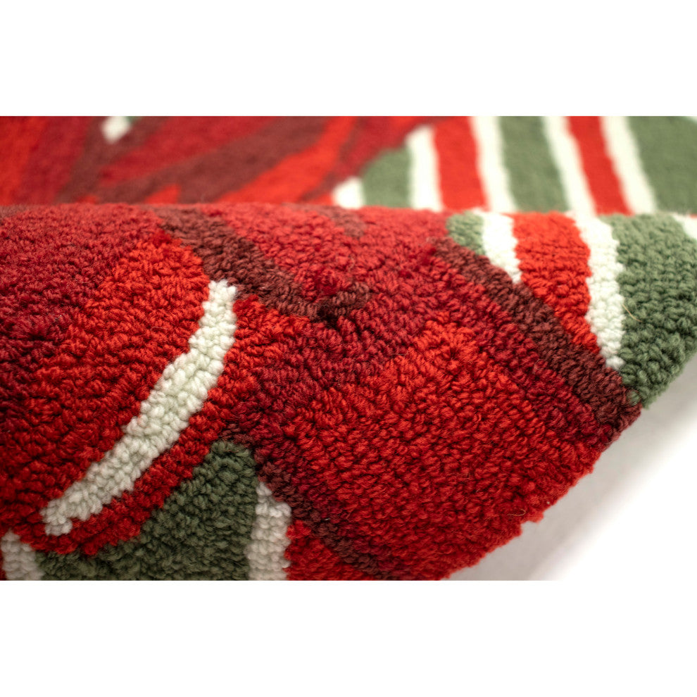 Frontporch Giftbox Indoor/Outdoor Rug Red 2''x3''