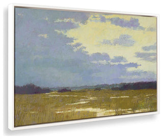 "Lemonade Skies" - A Serene Twilight Canvas Art Print