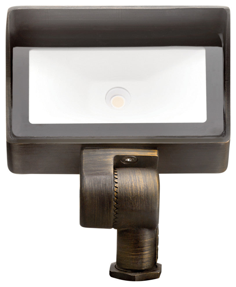 LED Integrated Wash Centennial Brass Mini VLO Flood 3000K