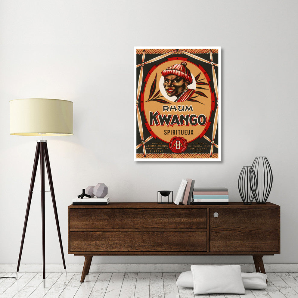 "Rhum Kwango" Digital Paper Print by Retrolabel, 35"x46"