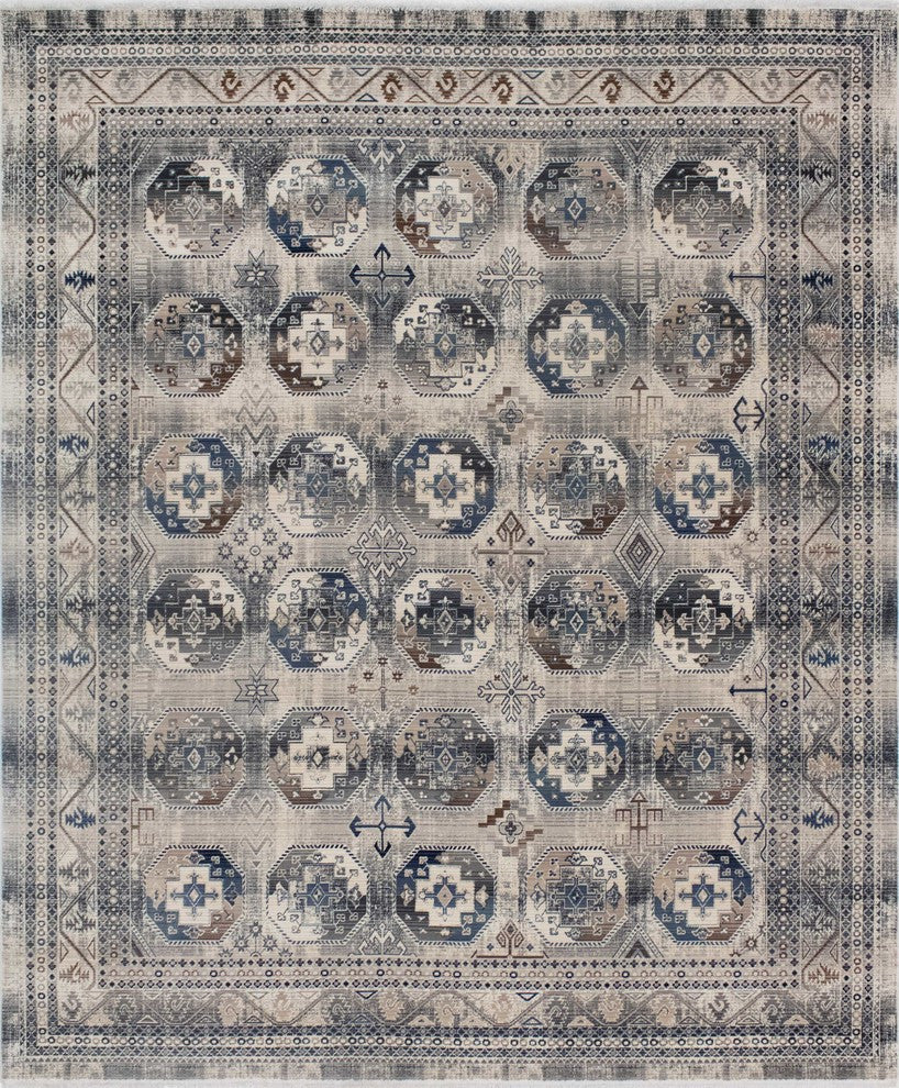 Noori Rug Latif Jodie Grey/Blue Rug