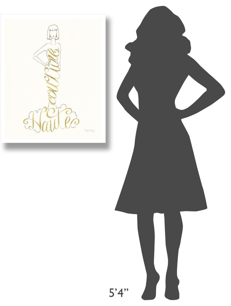 "Stylish Sayings IV" Digital Paper Print by Elyse DeNeige, 24"x30"