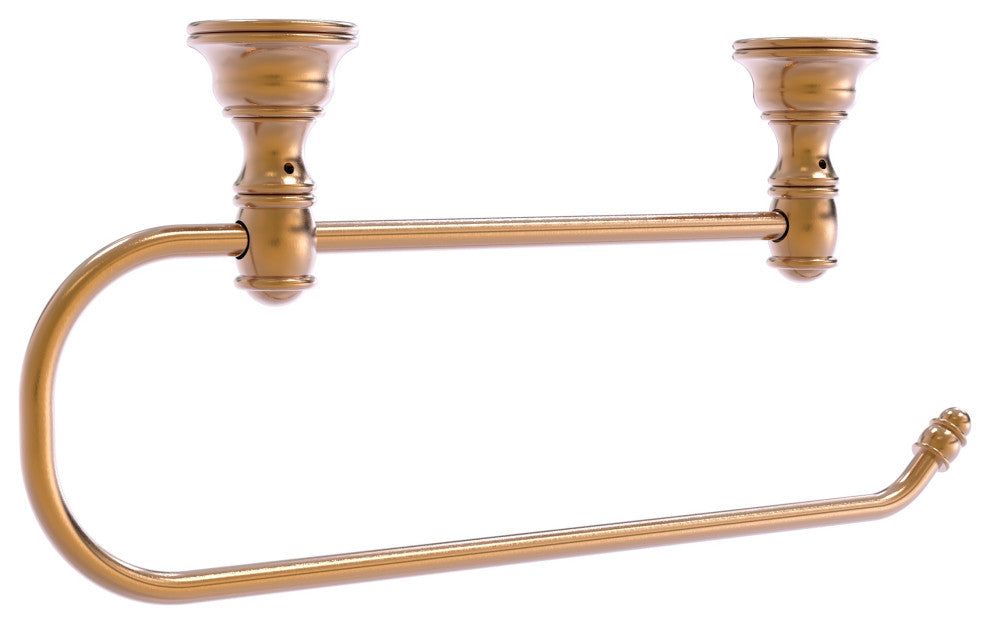 Carolina Under Cabinet Paper Towel Holder, Brushed Bronze