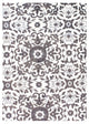 Fine Hand Knotted Silk and Wool Modern Rug 6'x9'