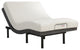 Benzara BM283024 Adjustable King Bed Base, Wireless Remote Head Foot Incline