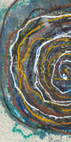 36x72 All Mixed Up III, Unframed Artwork