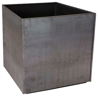 Nice Corten Square Planter, 20"