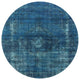Ahgly Company Indoor Round Mid-Century Modern Area Rugs, 4' Round