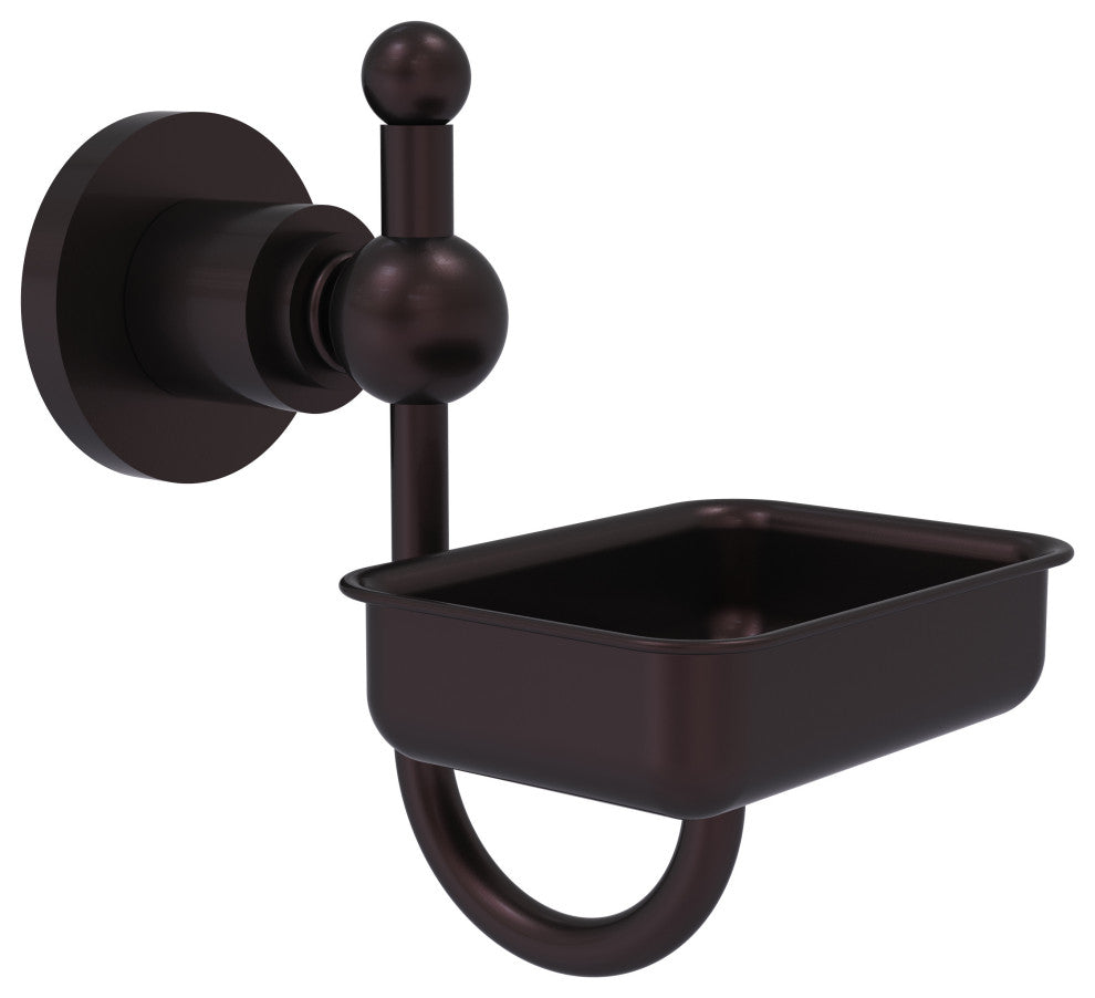Astor Place Wall Mounted Soap Dish, Antique Bronze