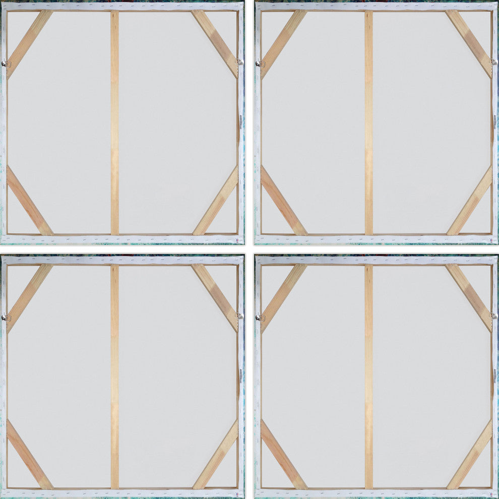 Sort, Wash, Dry and Fold Quadriptych, 4-Piece Set, 12x12 Panels