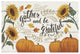 "Harvest Delight V on White" Digital Paper Print by Janelle Penner, 50"x34"