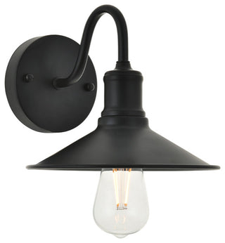 Etude 1 Light Wall Sconce in Black