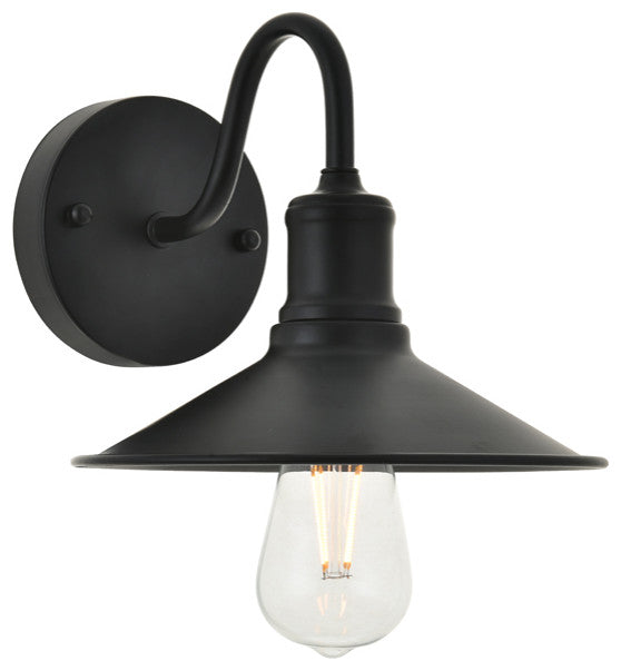 Etude 1 Light Wall Sconce in Black