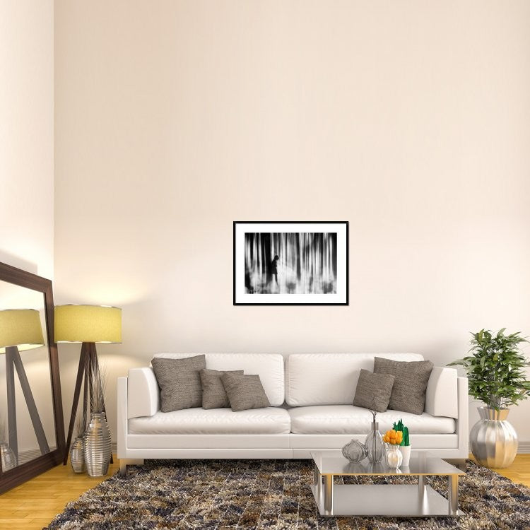 "Caught In The Sorrow" Framed Digital Print by Stefan Eisele, 38"x28"