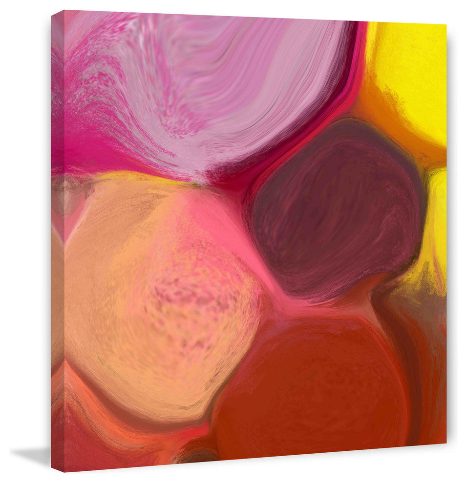 "Color Streams" Painting Print on Canvas by Irena Orlov