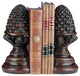 Traditional Southern Pinecone Resin Bookends