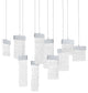 Carolina LED Chandelier With Pewter Finish
