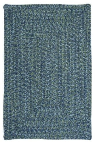 Colonial Mills Catalina CA49 Deep Sea Indoor/Outdoor Area Rug, Rectangular 7'x9'