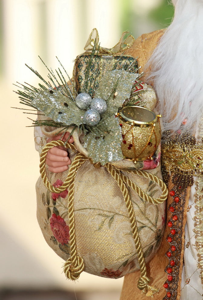 16" Gold Santa, Ethnic