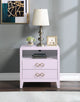 Bowtie Night Stand, Pink