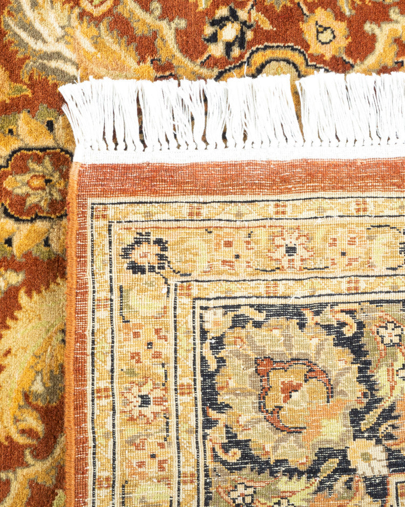 Mogul, One-of-a-Kind Hand-Knotted Area Rug Orange, 6'1"x8'10"
