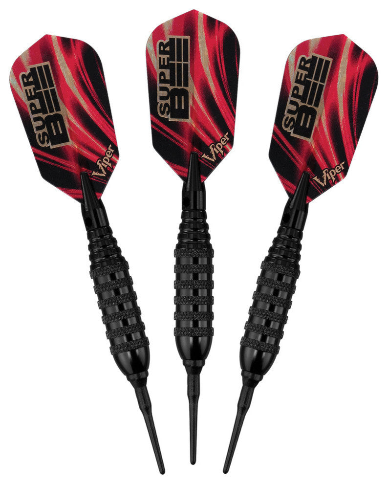 Viper Super Bee Black Soft Tip Darts, 16 Grams