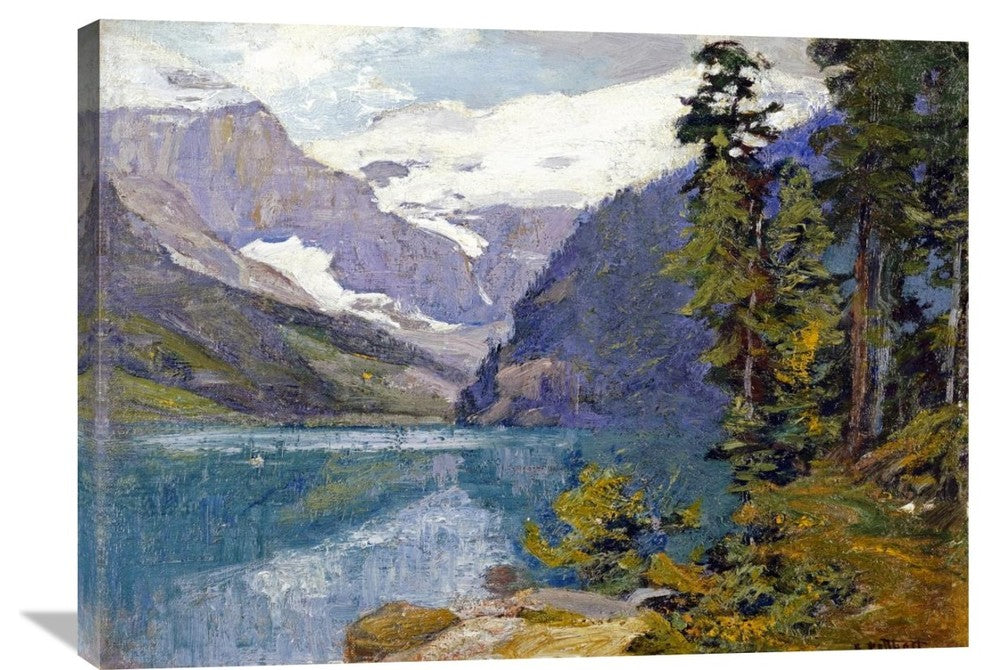 "Lake Louise, British Columbia" Artwork, 36" x 26"