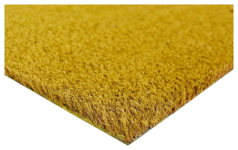 Calloway Mills Collins Yellow Pastel Welcome Doormat, 24x36