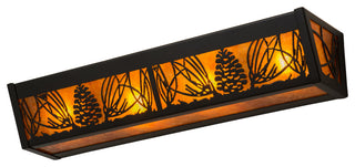 24W Mountain Pine Vanity Light